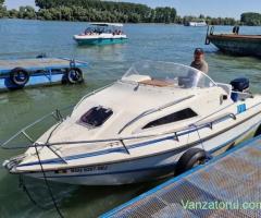 Vand barca cabinata Family 560 cu motor Suzuki 115CP nou si peridoc.